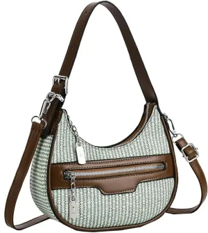 Womens Vegan Leather Top Handle Handbags Trendy Small Dumpling Crossbody Shoulder Purse Designer Tote Satchels