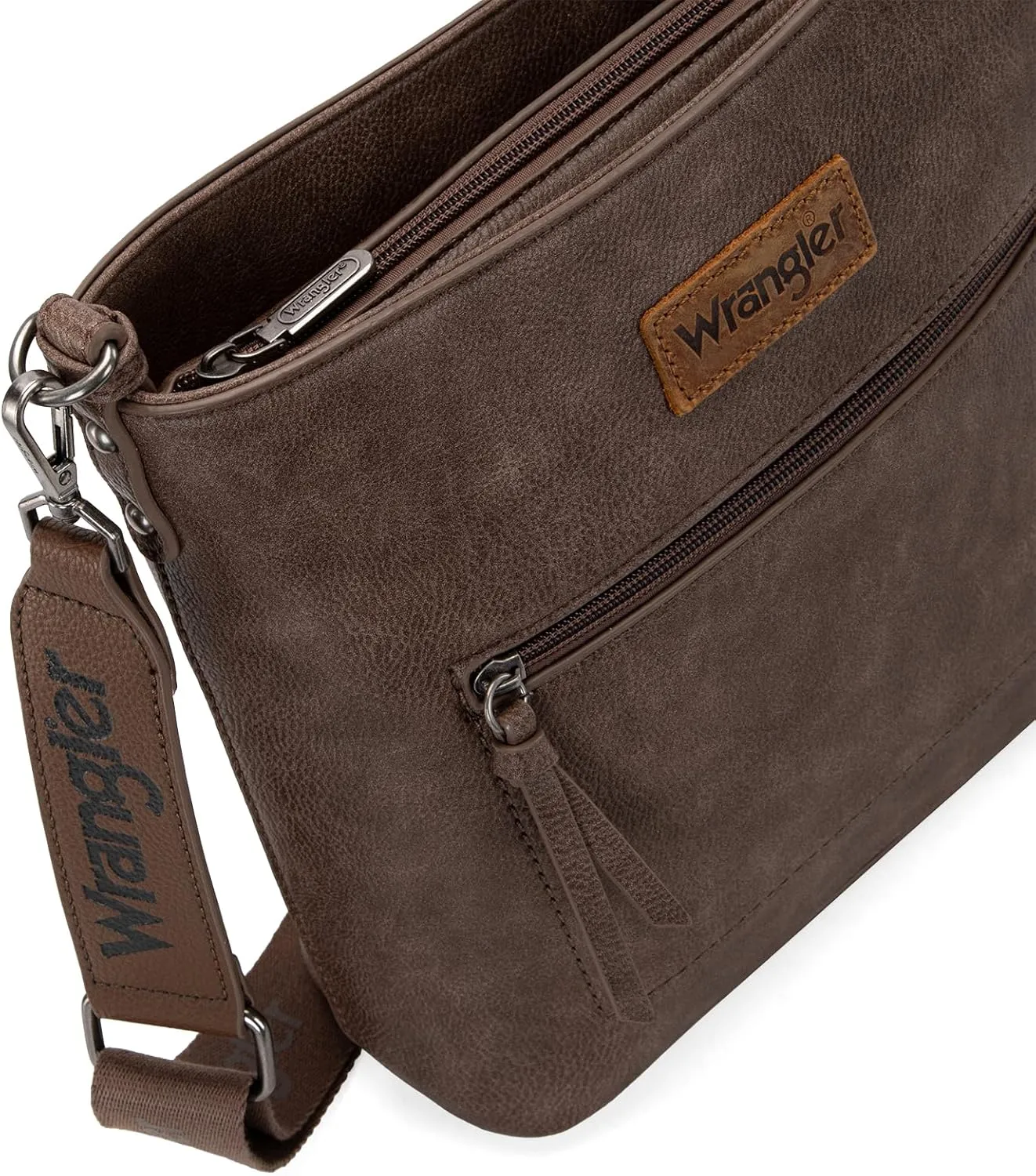 Wrangler Crossbody Bags for Women Lightweight Handbags and Purses Travel Shoulder Purse