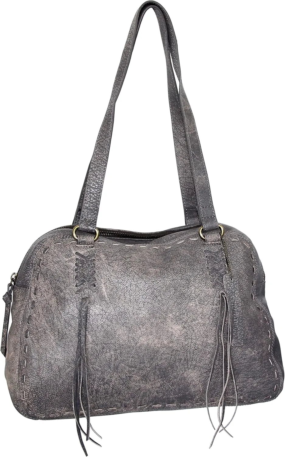 Yara Leather Bowler Bag
