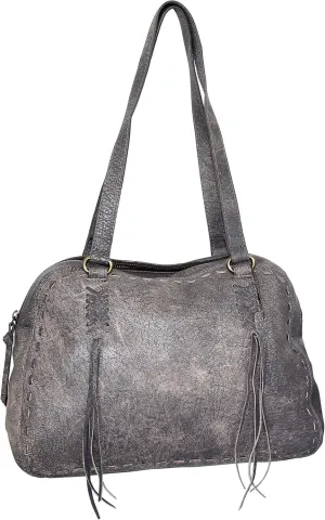Yara Leather Bowler Bag
